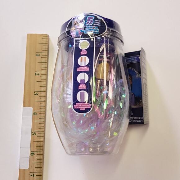 Disney Wish Movie Princess Light Up Cosmetic Tumbler Set Blue Gift Xmas Easter - Picture 10 of 10